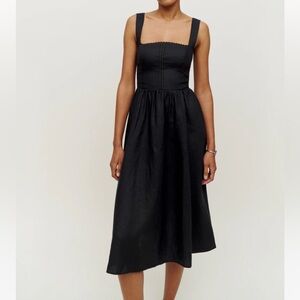 Reformation Tagliatelle Linen Dress